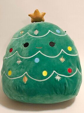 Squishmallows Medium 12" Leama The Christmas Tree 2022
